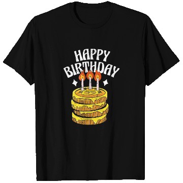 Discover HAPPY BIRTHDAY-Bitcoin Coin T Shirts