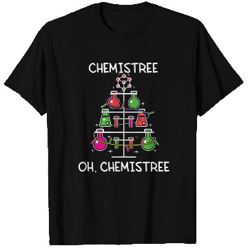 Discover Chemistree Ugly Tree Chemistry Science Pun T Shirts