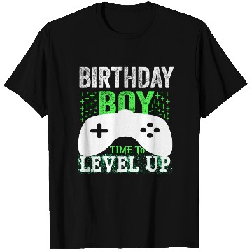 Discover GAmer, birthday boy, time to level up T Shirts
