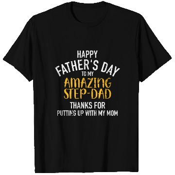 Discover Happy Father'S Day Step Dad T Shirts
