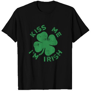 Discover Kiss Me I'M Irish Saint Patrick Day T Shirts