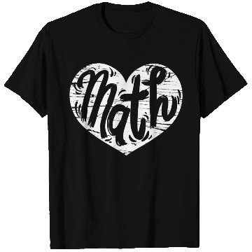 Discover Math Heart Math Teacher He T Shirts