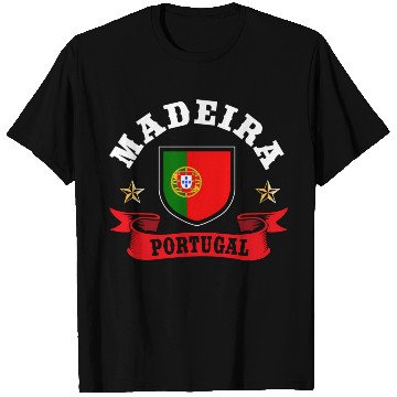 Discover Portuguese Flag Summer Beach Vacation Madeira Port T Shirts