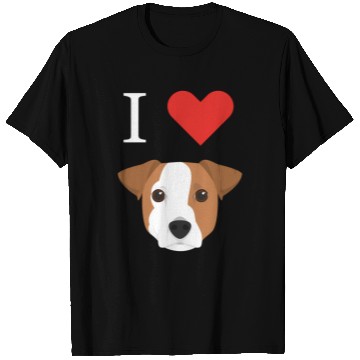 Discover I Love My Jack Russell Dog T Shirts