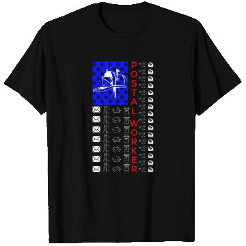 Discover Usa Theme Postal Worker Mail Carrier T Shirts