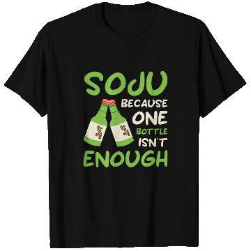 Discover Soju Korean Wine Drink Korea T Shirts