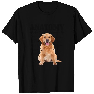 Discover Anatomy Of A Golden Retriever Dog Mom Dad T Shirts