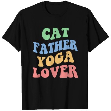 Discover Cat Father Yoga Lover T Shirts