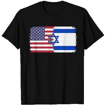 Discover Israel Usa Flag T Shirts