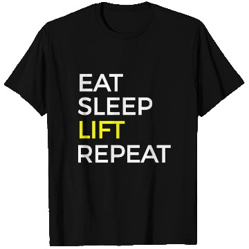 Discover Lift Weightlifting Exercise Training T Shirts
