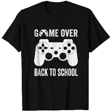 Discover game over back to school T Shirts