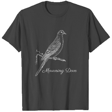 Discover Mourning Dove Bird Ornithology T Shirts