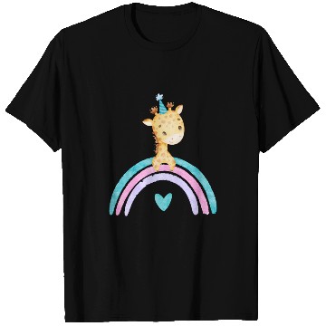 Discover Cute Colorful Giraffe T Shirts