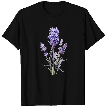 Discover Lavender Flower T Shirts
