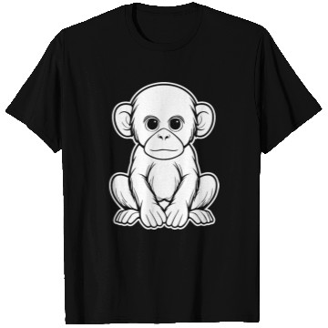 Discover Ape Face Apes Apelike Jungle Primate T Shirts