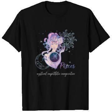 Discover Pisces Zodiac Sign Pisces Horoscope Astrology T Shirts