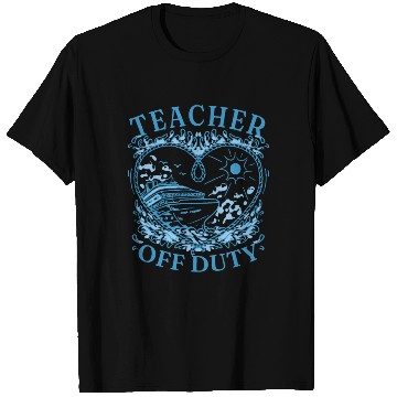 Discover Cruise Trip Teacher Off Duty T Shirts