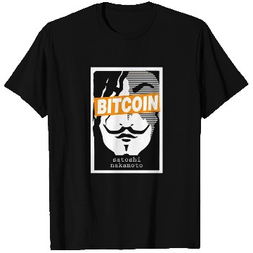 Discover Bitcoin Coin-Satoshi Nakamoto T Shirts