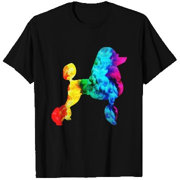 Discover poodle proud proudle pride rainbow dog dogmonth T Shirts