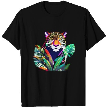 Discover Jaguar in the Tropics T Shirts