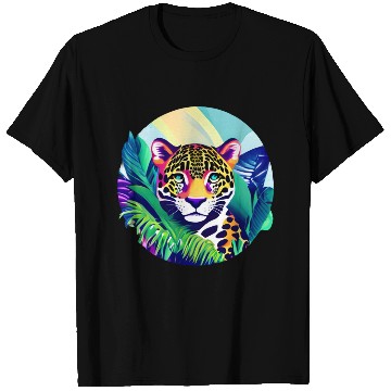 Discover Jaguar in the Tropics T Shirts