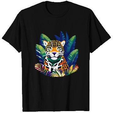 Discover Jaguar in the Tropics T Shirts