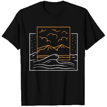 Discover Mountain And Ocean T Shirts