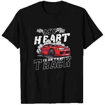 Discover Race Car Dirt Track Racing Funny Racer Race Car T Shirts