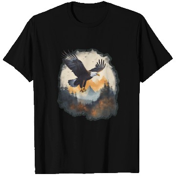 Discover Adventure Design: Majestic Eagle T Shirts