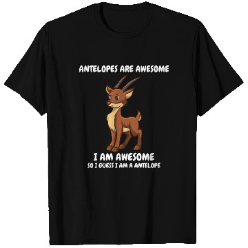 Discover Cute funny brown antelope T Shirts