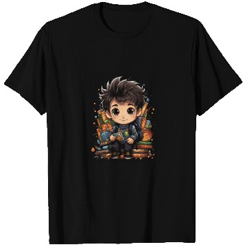 Discover Back to School Pre-K Kindergarten Student Chibi T Shirts