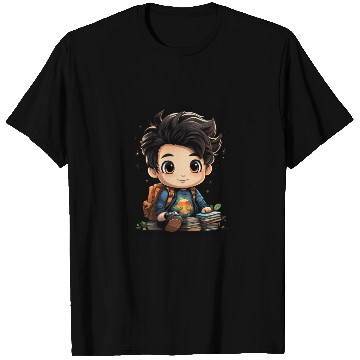 Discover Back to School Pre-K Kindergarten Student Chibi T Shirts