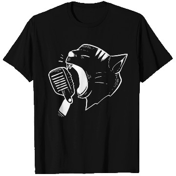 Discover Singing Cat Singer or Performer Gift T Shirts