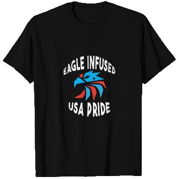 Discover Eagle Infused, USA Pride T Shirts