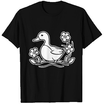 Discover Duck Bird Nature Pond T Shirts