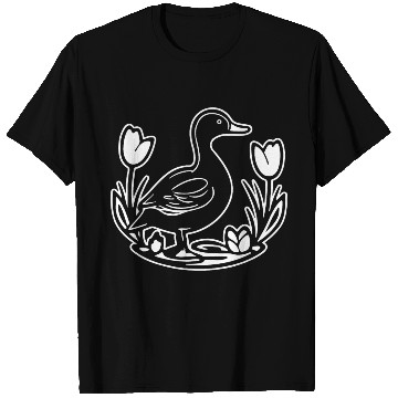 Discover Duck Bird Nature Pond T Shirts