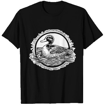 Discover Duck Bird Nature Pond T Shirts