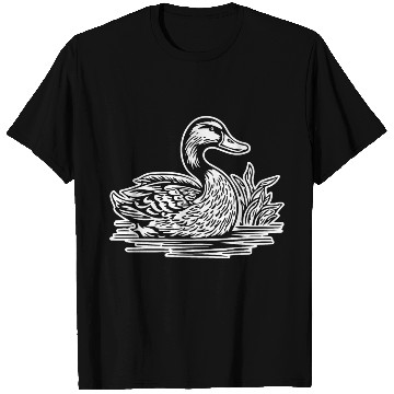 Discover Duck Bird Nature Pond T Shirts