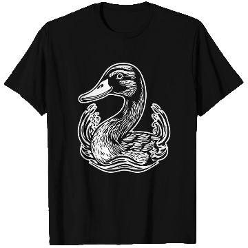 Discover Duck Bird Nature Pond T Shirts