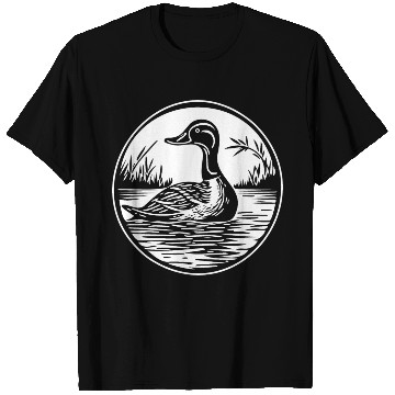 Discover Duck Bird Nature Pond T Shirts