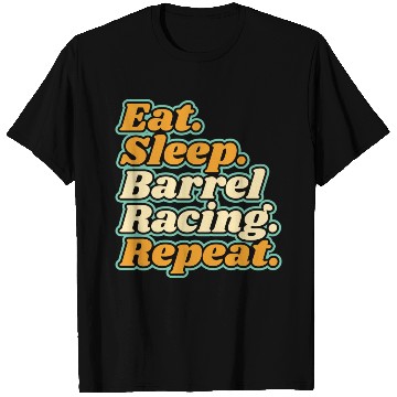 Discover Barrel Racing Barrel Racer Rodeo Western cute T Shirts