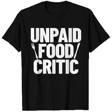 Discover Food Critic Chef Cook retro T Shirts