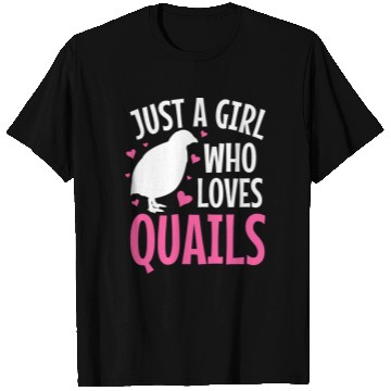 Discover Quails Quail Lover T Shirts