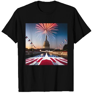 Discover Independence Day, U.S.A., celebration, party, year T Shirts
