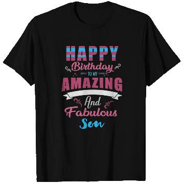 Discover Happy Birthday Son T Shirts
