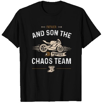 Discover Father And Son The Perfect Chaos... T Shirts