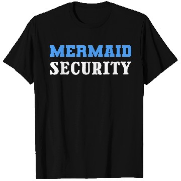 Discover Mermaid Security Pool Attendant Gift T Shirts