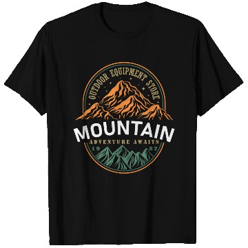 Discover The mountains call hiking rock climbing T Shirts