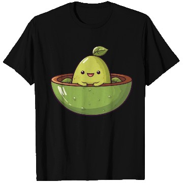 Discover Avocado meets Lime, Fresh Fruit Design T Shirts