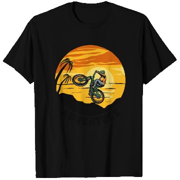 Discover Adventure Mountain Biking T Shirts